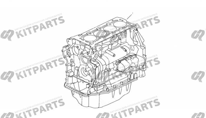 Блок цилиндров в сборе [JLE-4G18TD-B06] Geely