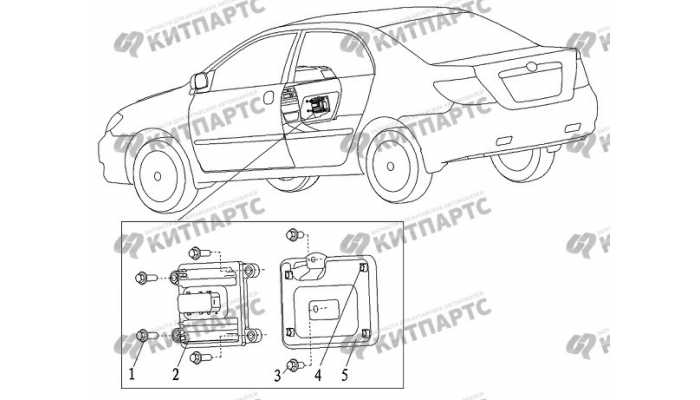 Блок управления двигателем BYD