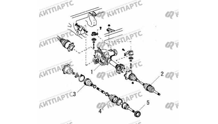 Привод переднего моста Great Wall Deer