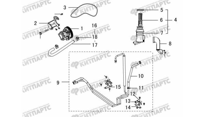 Система ГУР Great Wall Hover H3 New