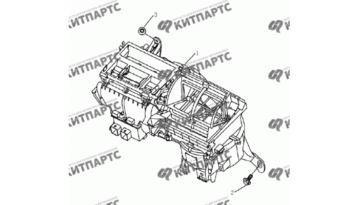 Отопитель и кондиционер Geely Emgrand (EC7)